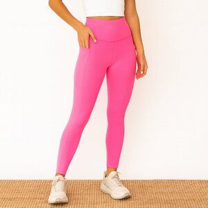 Baleaf Womens Pink Side Pockets Workout Leggings NWT Size X-Large
